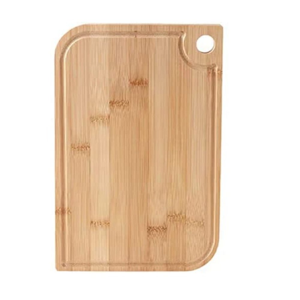 Bamboo Cutting Board Set with Juice Groove Kitchen Chopping Board for Meat